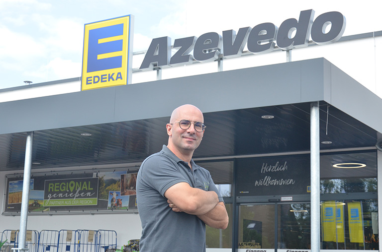 Im November 2022 hat Nelson Azevedo seinen Frischemarkt eröffnet.
