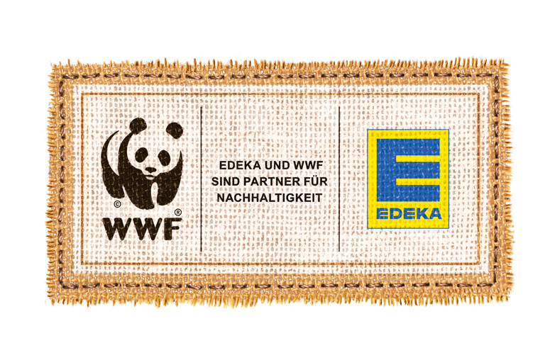 Logo WWF und EDEKA