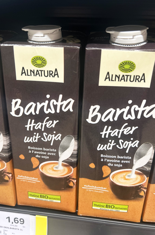 Alnatura Barista Hafer mit Soja