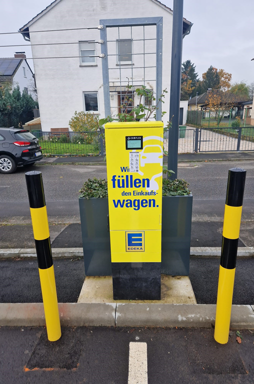 E-Ladesäule von EDEKA Azevedo