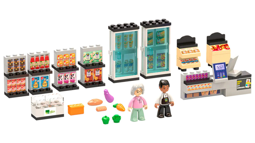 Kassen-Set mit 5 Treuepunkten für 4,99 Euro (12,99 Euro ohne) / 106 Bauteile