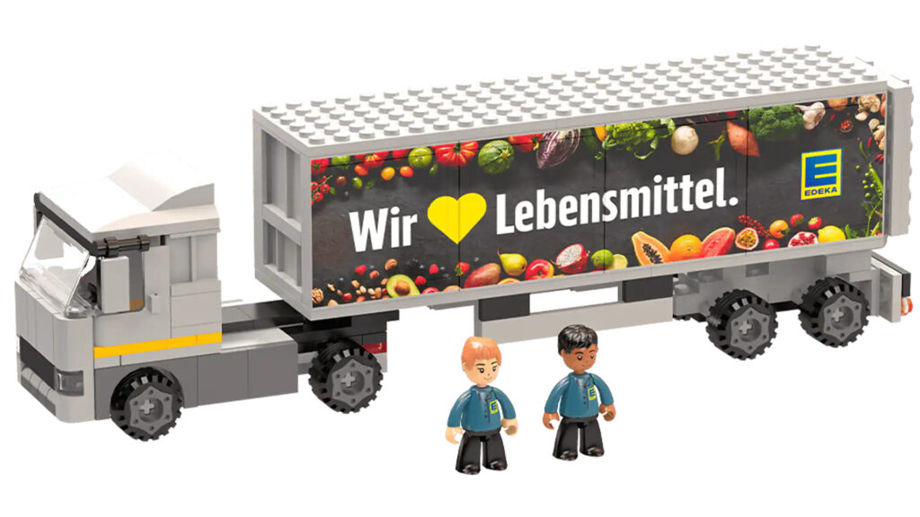 LKW-Set der EDEKA Treueaktion mit BLOCKZ