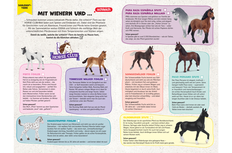 Mit Wiehren und... mit der Horse Club Kollektion